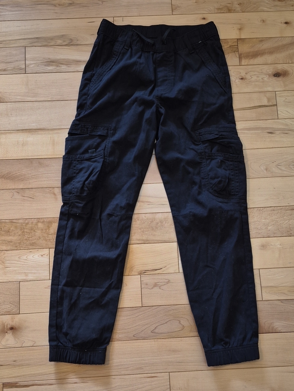 Boy's Size 12 Wrangler Black Cargo Jogger Pants